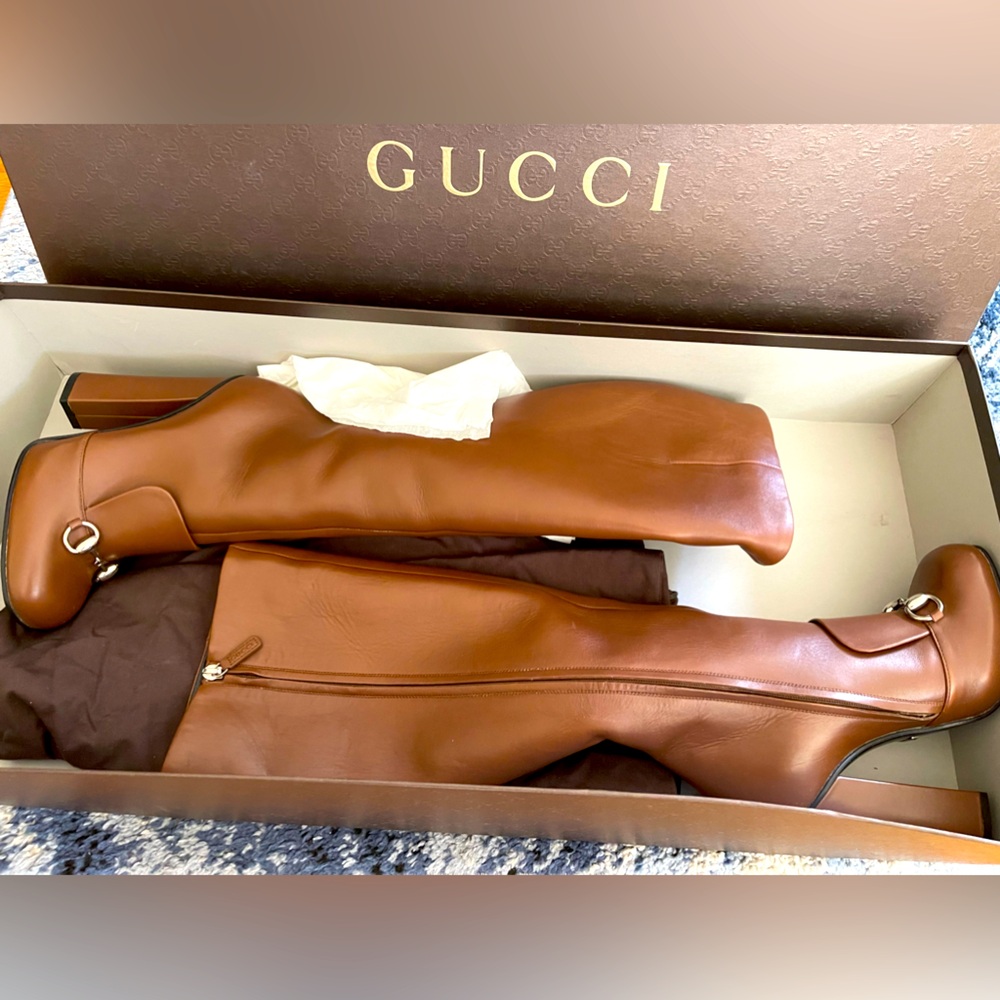 Gucci tall boots , 100% authentic , size 36